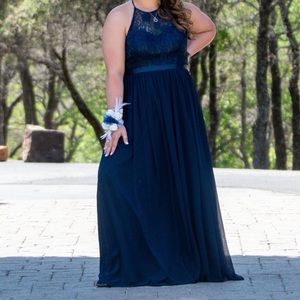 Prom/ Bridesmaids Dress Navy Blue Size XL